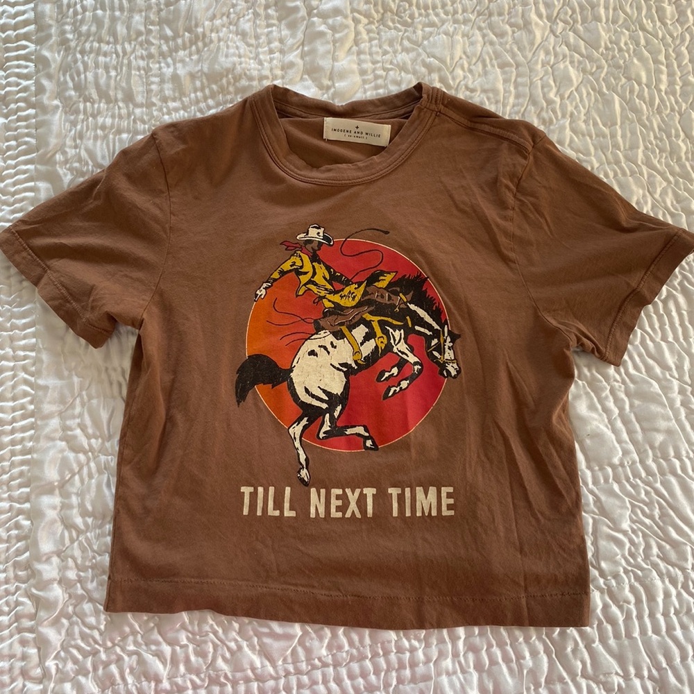 imogene + willie Brown Graphic Tee